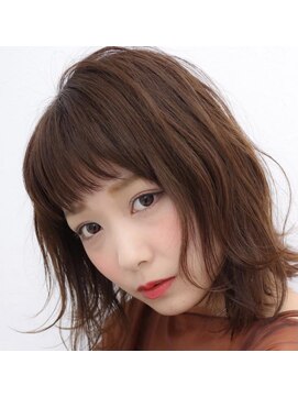 リジェールビューティガーデン(REJOUIR BEAUTY GARDEN) ゆるく可愛いく流し前髪