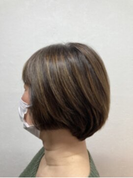 ルビナ 調布店(LViNA) ショートバレイヤージュ