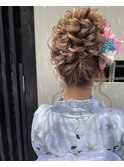 浴衣ヘア