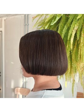 アクセヘアー 町田(acce hair) ナチュラルハイライトボブスタイル