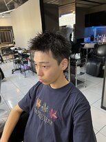 アイズ 海老名(AIZU) スパイキーショート ザクザクショート ボックスショート