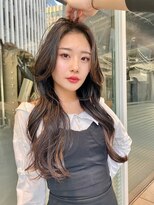 アンブルリュクス 渋谷(amble luxe) 前髪/マチルダボブ/ピンクベージュ/インナーグレージュ[渋谷駅]