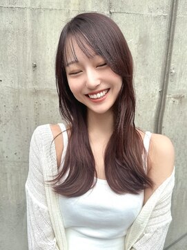 シェリーアール(Sherry/R) 前髪シースルー/ピンクベージュ