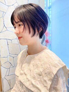 ケーツー あべのキューズモ-ル店(K-two) ショートカット*ショートボブ*ボブ*顔周りレイヤー*地毛風カラー