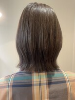 シリ アンド ブラント(siri and brunt)&nbsp;外ハネボブ×オリーブカラー