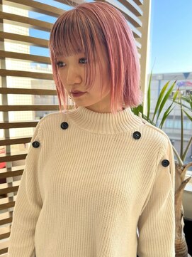 ラ シェンテ 宝塚(La Sente) 【ダブルカラー 】ピンクベージュインナーデザイン