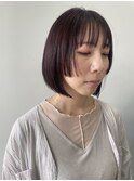 大人可愛い小顔前下がりボブ×ナチュラルボブ×ミニボブ20代30代