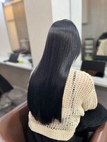 アンダーバーホワイト 広島 本通店(_WHITE)&nbsp;美髪矯正×ブルーブラック