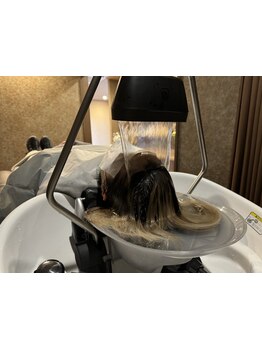 頭全体をお湯に浸け込む話題の"頭浸浴"で新感覚の癒し体験。うっとり癒される至福の時間をお過ごし下さい。