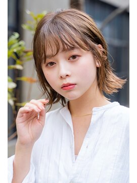 エイミー(Aimee) Aimee 町田　外ハネボブ×マロンベージュ