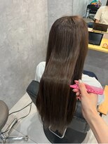 リル(LiLu) 大人可愛い艶髪カラー☆グレージュ
