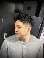 アウル 心斎橋(owl)&nbsp;ツイストパーマ×ツイストスパイラルパーマ×メンズショート