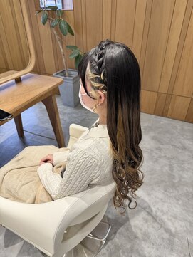 フラム(fulam) 編み込みアレンジ