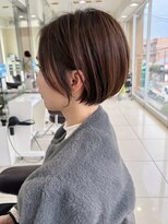 ハピネス 西大寺店(Happiness) ショートカット×ひし形ショートボブ×髪質改善30代40代50代