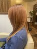 《人気NO.1*徹底ケア》カット＋ダメージ軽減カラー＋フローディアTr￥14400