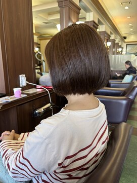 シャンプー ボーイ 宮崎柳丸店(SHAMPOO BOY) 前下がりボブ【宮崎市/柳丸町】