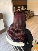 【minim×りの】ワインレッド