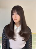 レイヤーカット×酸熱トリートメント/髪質改善トリートメント