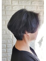 松本平太郎美容室 国立店&nbsp;30代40代50代60代×ショートグラデーション×ヘアマニキュア