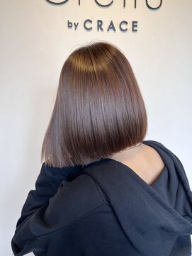 クレル バイ クレイス(Crellu by CRACE) 切りっぱなしボブ