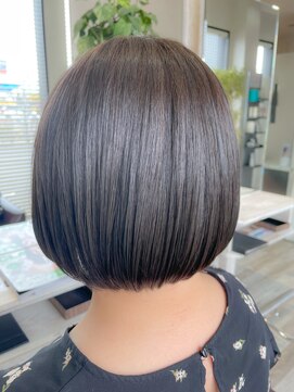 ブレスバイファースト 富谷店(Breath by first) ナチュラルボブスタイル