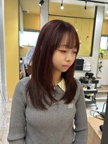 ハブ(hub)&nbsp;【天神今泉】ボルドーレッド