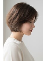 レウナ 外苑前(Reuna)&nbsp;【30代40代50代】カットで決まる大人可愛いショートボブ