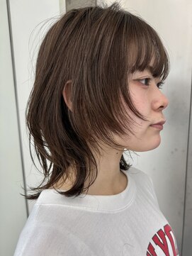 ビューナゴヤ 名駅(VIEW NAGOYA) 前髪カタログ/イメチェンスタイル／ウェーブパーマ/こなれミディ