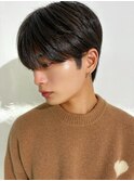 メンズヘア！韓国シースルーマッシュ404