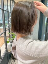 リュミエ ドゥ マッシュ(Lumier de mashu) 【大阪/梅田/茶屋町/中崎町】ヘーゼルベージュ/ミニボブ