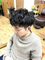 ヘアスタジオ ロメオ(hair studio Romeo)&nbsp;スパイラルマッシュツイスパ波巻き