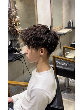 シャビ 津田沼(Shabbi) 2ブロック×ツイストスパイラルパーマ