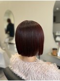 着物ヘア/大人ガーリー/ダークアッシュ/似合わせカット/木更津