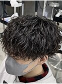 しっかり縦落ちツイストスパイラルマッシュ
