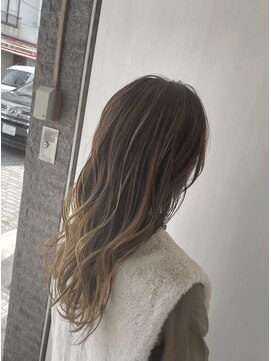 コレロ ヘアー(KORERO hair) 透け感大人ナチュラルハイライトベージュ