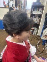ジュン 小岩 簡単な着物アップ