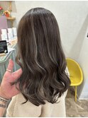 ベージュハイライト