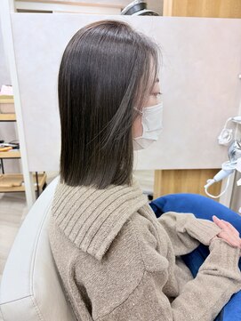 キラーナセンダイ(KiRANA SENDAI) 30代40代明るい白髪染め◆オリーブベージュ