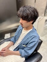 ウェリナ(Welina)&nbsp;メンズ　メッシュキャップ　白髪ぼかし
