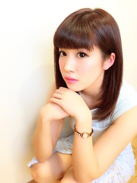 エルパティオ(EL PATIO) 春先取り ピンクベージュのレイヤーミディ