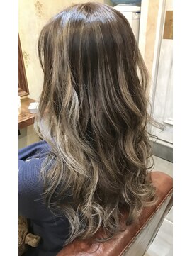 ジョージ(Jo-Ji) レイヤーウェーブ × Nudie Blonde【橋本】　橋本/JR橋本/