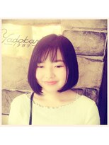 やどかり 江平店 耳掛けふんわりボブ