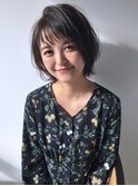 ゆったりゆれるショートボブ