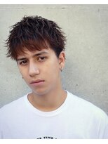 フィフス(fifth) ショートレイヤー ツーブロック くせ毛風パーマ アップバング 14