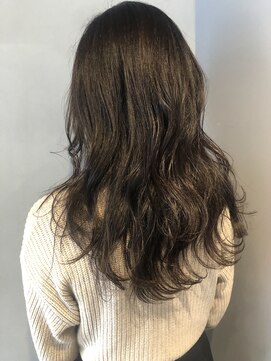 シーン バイ ラッド(SCENE by RAD) SCENE by RAD セミロング×ネイビー 担当 山本