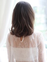 透け感大人可愛い小顔ひし形ウルフレイヤー20代30代40代髪質改善