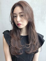 アイティー バイ アルバム 中野店(IT by ALBUM)&nbsp;ナチュラルストレート_クールショートピンクベージュ_38055