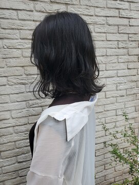 ミント バイ フォルテ(mint by FORTE) 髪質改善 ダークネイビーカラー☆