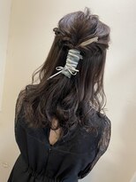 ピーナ 大和高田店&nbsp;ハーフアップアレンジ