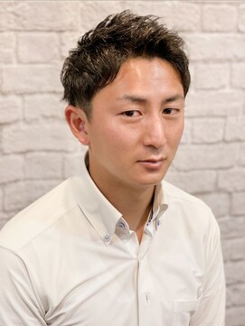 グレイスフル バーバープラチナム 六本木店(Graceful Barber platinum) 【ソフモヒ】スタイリング簡単ショート